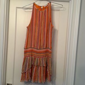 Ramy Brook Smocked Waist Sleeveless Dress